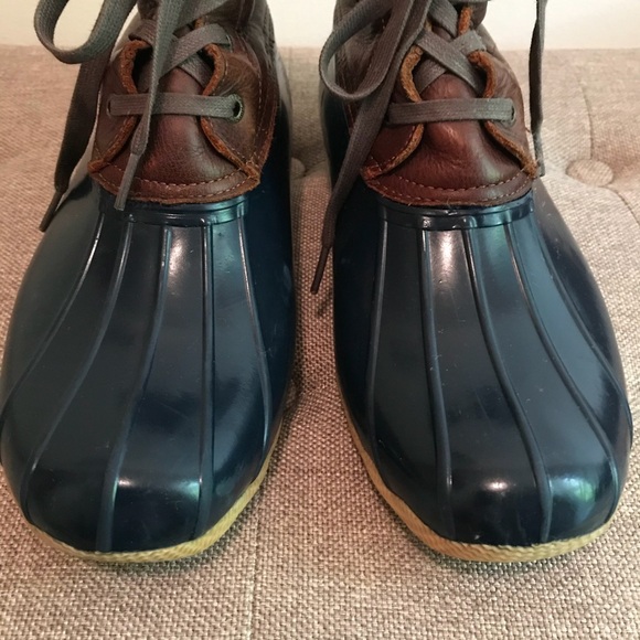 Sperry Top-Sider Saltwater Duck Boot | Blue - Picture 7 of 10